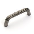 Micasa Super Saver Ribbon  Reed Cabinet Pull Antique Nickel MI737392